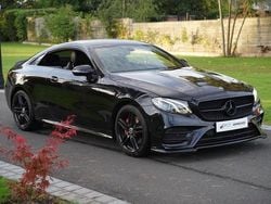 Black Used 2018 Mercedes E220 AMG line Coupe | £20,995 (Fair price)