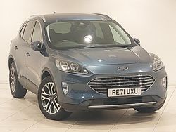 Blue Used 2021 Ford Kuga Titanium SUV | £19,398 (Fair price)