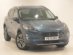 Blue Used 2021 Ford Kuga Titanium SUV | £19,398 (Fair price)
