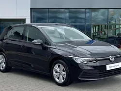 Deep black pearlescent Used 2021 VW Golf VIII Life Hatchback | £15,098 (Good price)