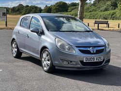 Silver Used 2009 Vauxhall Corsa Design Edition Hatchback | £2,495 (Fair price)