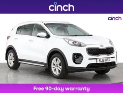 White Used 2018 Kia Sportage 2 SUV | £10,199 (Fair price)