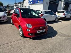Red Used 2013 Fiat 500 S Cabriolet | £2,500 (Super price)