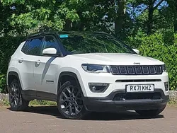 White Used 2021 Jeep Compass SUV | £16,998 (Fair price)