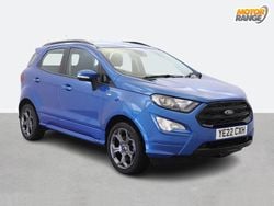 Blue Used 2022 Ford Ecosport ST-Line SUV | £12,895 (Fair price)