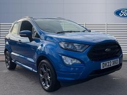 Blue Used 2022 Ford Ecosport ST-Line SUV | £11,994 (Good price)