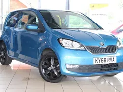 Blue Used 2018 Skoda Citigo Colour Edition Hatchback | £6,910 (Fair price)