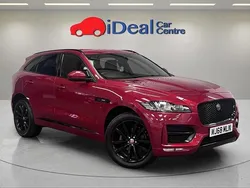 Red Used 2018 Jaguar F-Pace R-Sport SUV | £13,990 (Good price)