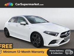 White Used 2019 Mercedes A35 AMG Premium Plus Hatchback | £25,197 (Fair price)