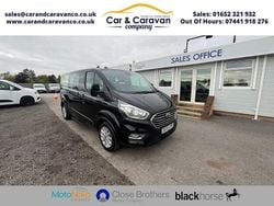Black Used 2022 Ford Tourneo Custom Titanium Van | £19,440 (Good price)