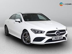 White Used 2019 Mercedes CLA200 AMG line Coupe | £21,975 (Fair price)
