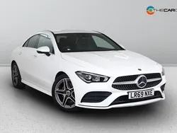 White Used 2019 Mercedes CLA200 AMG line Coupe | £21,175 (Good price)