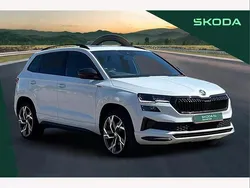 White Used 2022 Skoda Karoq SportLine SUV | £21,470 (Fair price)