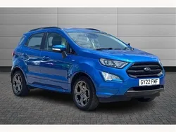 Blue Used 2022 Ford Ecosport ST-Line SUV | £13,999 (Fair price)
