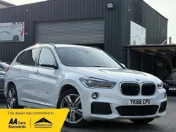 White Used 2016 BMW X1 M Sport SUV | £14,490 (Fair price)
