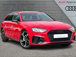Red Used 2022 Audi A4 Black Edition Estate | £26,193 (A bit pricey)