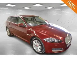 Red Used 2014 Jaguar XF Sportbrake Luxury Estate | £8,490 (Good price)