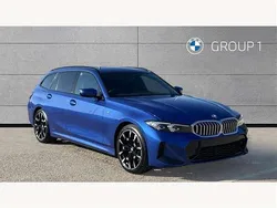 Blue Used 2025 BMW 320 M Sport Estate | £34,450 (Fair price)