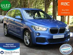 Blue Used 2017 BMW X1 M Sport SUV | £6,995 (Expensive)