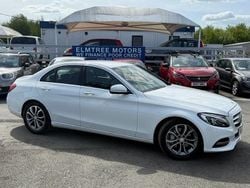 White Used 2014 Mercedes C250 Sedan | £7,999 (A bit pricey)