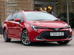 Red Used 2024 Toyota Corolla Design Estate | £24,000 (Fair price)
