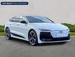 White Used 2025 Audi A6 e-tron Performance Hatchback | £61,965 (Expensive)