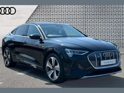 Black Used 2021 Audi e-tron Sportback S-Line SUV | £26,773 (Fair price)