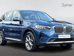 Blue Used 2022 BMW X3 xLine SUV | £33,500 (Fair price)