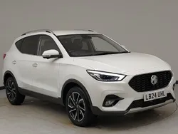 White Used 2024 MG ZS Exclusive Sedan | £16,498 (Fair price)