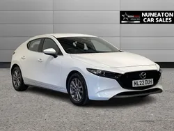 White Used 2022 Mazda 3 Hatchback | £14,000 (Good price)