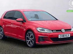 Red Used 2018 VW Golf VII GTD Hatchback | £15,899 (Fair price)