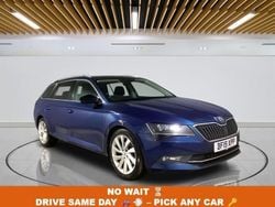 Blue Used 2019 Skoda Superb SE L Executive Estate | £12,299 (Good price)