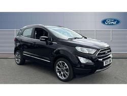 Black Used 2019 Ford Ecosport Titanium SUV | £9,555 (Fair price)