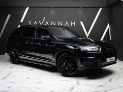Black Used 2016 Audi Q7 S-Line SUV | £24,390 (Fair price)