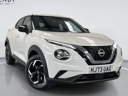 White Used 2023 Nissan Juke N-Connecta SUV | £15,999 (Fair price)