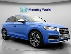Blue Used 2020 Audi SQ5 S-Line SUV | £33,700 (Fair price)