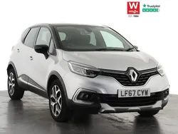 Silver/black Used 2017 Renault Captur Dynamique SUV | £9,299 (Fair price)