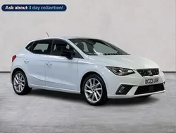 White Used 2023 Seat Ibiza FR Hatchback | £14,052 (Fair price)