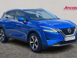 Tallic magnetic blue Used 2022 Nissan Qashqai N-Connecta SUV | £19,975 (Fair price)