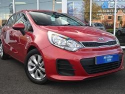 Red Used 2015 Kia Rio Hatchback | £6,200 (Fair price)