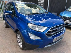 Blue Used 2018 Ford Ecosport Titanium SUV | £8,495 (Fair price)