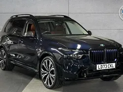 Black Used 2023 BMW X7 M Sport SUV | £79,990