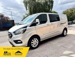 Silver Used 2021 Ford Transit Custom Limited Estate | £15,295 (Good price)