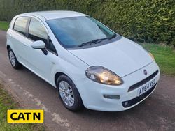White Used 2014 Fiat Punto Easy Hatchback | £2,995 (A bit pricey)