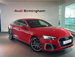Progressive red Used 2024 Audi A5 Sportback S-Line Hatchback | £38,000 (Expensive)