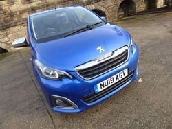 Blue Used 2019 Peugeot 108 Collection Hatchback | £7,995 (Fair price)
