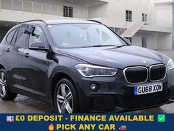 Black Used 2018 BMW X1 M Sport SUV | £13,049 (Fair price)