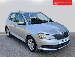 Silver Used 2018 Skoda Fabia SE Hatchback | £6,495 (Fair price)