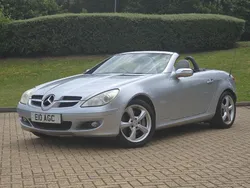 Silver Used 2004 Mercedes SLK350 Cabriolet | £1,850 (Fair price)