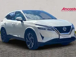 White Used 2022 Nissan Qashqai Tekna+ SUV | £22,975 (Expensive)